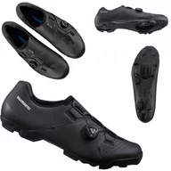 Buty rowerowe - Shimano, Buty sportowe, SHIMANO MTB XC3 SH, XC300 czarne, rozmiar 42 - miniaturka - grafika 1