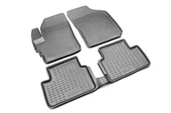 Dywaniki samochodowe - Element Dokładnie dopasowane dywaniki gumowe 3D Premium pasujące do Chevrolet Spark 2005-2009, 4-częściowy - miniaturka - grafika 1