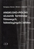 Książki do nauki języka angielskiego - Angielsko polski słownik terminów filmowych - miniaturka - grafika 1