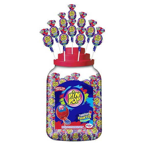 LIZAK PIN POP TONGUE PAINTER 100x17g Z GUMĄ