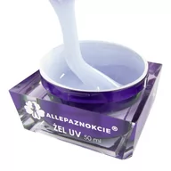 Żele do paznokci - Żel Do Paznokci Budujący Jelly Manifest White 50ML - miniaturka - grafika 1