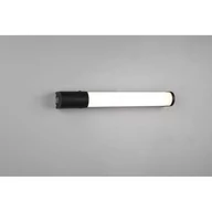 Lampy ścienne - Trio Piera LED kinkiet z gniazdkiem wtykowym IP44/L41/8W czarny 284074232 - miniaturka - grafika 1