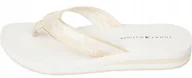 Klapki i japonki damskie - NOWE DAMSKIE JAPONKI TOMMY HILFIGER KLAPKI TH MITZIE 24D XW0XW02949 r. 37 - miniaturka - grafika 1