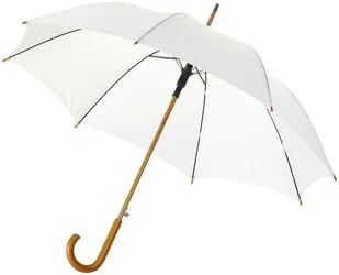 Klasyczny parasol automatyczny 23''' KEMER - biały - Parasole - miniaturka - grafika 1
