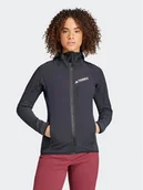 Odzież trekkingowa damska - adidas Polar IB1856 Czarny Slim Fit - miniaturka - grafika 1