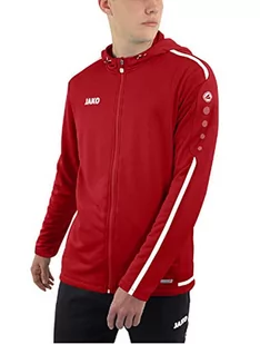 JAKO Męska kurtka z kapturem Striker 2.0, biała/granatowa, XXL, 6819 - Kurtki męskie - miniaturka - grafika 1
