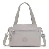 Torebki damskie - Kipling Elysia Średnia Torba na Ramię, z Odpinanym Paskiem na Ramię, 29.5 x 23 x 12.5, Grey Gris, Grey - miniaturka - grafika 1