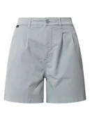 Spodenki damskie - Pepe Jeans Szorty "Vania" w kolorze niebieskoszarym - miniaturka - grafika 1