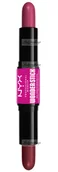 Róże do policzków - NYX Professional Makeup - WONDER STICK Dual-Ended Cream Blush Stick - Podwójny róż w sztyfcie - 2 x 4 g - 04 - DEEP MAGENTA + GINGER - miniaturka - grafika 1