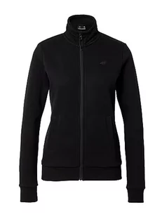 4F Bluza damska, Głęboki czarny, S - Bluzy damskie - miniaturka - grafika 1