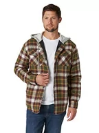 Koszule męskie - Wrangler Męska koszula męska z długim rękawem pikowanym obszyciem flanelowym z guzikami - miniaturka - grafika 1
