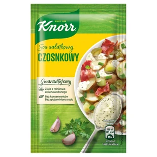 Knorr KNORR_Sos Sałatkowy czosnkowy 8g - Sosy w torebkach - miniaturka - grafika 1
