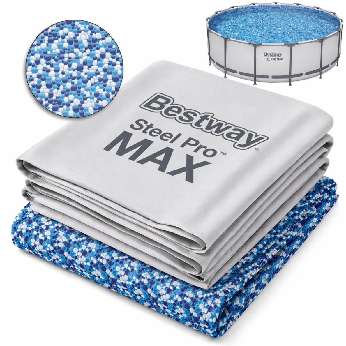 Bestway niecka basenowa poszycie wnętrze do basenu  steel pro max 561bn