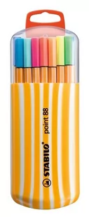 Stabilo Cienkopis point88 20 kolorów w etui LETNIA WYPRZEDAŻ DO 80% - Przybory szkolne - miniaturka - grafika 1