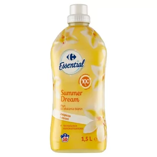 Carrefour Essential Summer Dream Płyn do płukania tkanin 1,5 l (50 prań) - Środki do prania - miniaturka - grafika 1