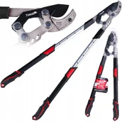 Nożyce i sekatory - Sekator teleskopowy do gałęzi z przekładnią i ostrzem kowadełkowym 730-970mm 65Mn PTFE 6/12 - miniaturka - grafika 1