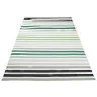 Dywany zewnętrzne - Zielony dywan zewnętrzny sznurkowy w paski - Losera 4X - miniaturka - grafika 1