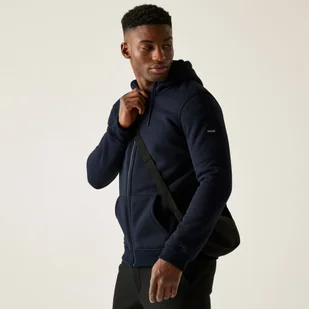 Regatta Bluza męska rozsuwana z kapturem Naddle Niebieski, Rozmiar: 3XL - Bluzy sportowe męskie - miniaturka - grafika 1