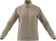 Koszulki i topy damskie - adidas dames TRICOT 3-STRIPES TRACKTOP, Crystal Linen, L - miniaturka - grafika 1