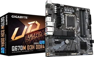 Płyta główna Gigabyte Q670M D3H DDR4 - Płyty główne - miniaturka - grafika 1