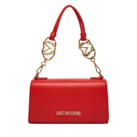 Torebki damskie - Torebka LOVE MOSCHINO JC4051PP1NLF0500 Czerwony - miniaturka - grafika 1