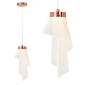 Lampy sufitowe - Lampa Sufitowa Toolight App1765-1Cp Różowe Złoto - miniaturka - grafika 1