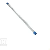 Akcesoria hydrauliczne - Sztucer stalowy ocynkowany 1/2" dł. 0.60m dwustronnie gwintowany - miniaturka - grafika 1