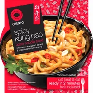 Szybkie dania obiadowe - Danie makaron udon Spicy Kung Pao Bowl 240g - Obento - miniaturka - grafika 1