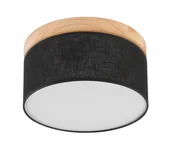 Lampy sufitowe - Brilagi - Lampa sufitowa BELLADONNA 1xE27/15W/230V czarne/sosna - miniaturka - grafika 1