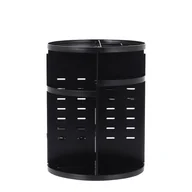 Kosmetyczki, organizery i kuferki - UNIQ UNIQ obrotowy organizer do makijażu Kuferki do makijażu 1 ct Czarny - miniaturka - grafika 1