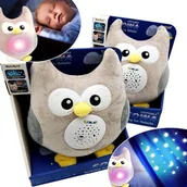 Maskotki i pluszaki - Norimpex Sowa projektowa plusz z dźwiekiem 1003577 - miniaturka - grafika 1