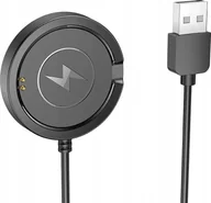 Akcesoria do smartwatchy - Hoco HOCO kabel do ładowania smartwatcha Y22 0,6 m czarny - miniaturka - grafika 1