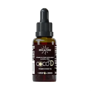 Hifas da Terra Coco Witamina D, 2000 j.m., 20 ml - Witaminy i minerały - miniaturka - grafika 1