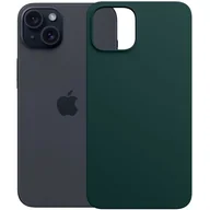 Etui i futerały do telefonów - Etui 3MK Matt Guardx do Apple iPhone 15 Zielony - miniaturka - grafika 1