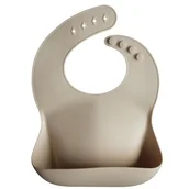 Śliniaki i fartuszki - Mushie Mushie  -  Śliniak Silikonowy Sand Terrazzo - miniaturka - grafika 1