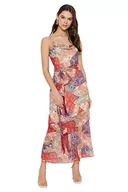 Sukienki - Trendyol FeMan Sukienka tkana o regularnym kroju, bardzo kolorowa, 42, Bardzo kolorowy, 40 - miniaturka - grafika 1