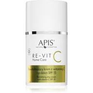 Kremy do twarzy - Apis Krem rewit. wit C Spf 15 dzień Re-vit C 50ml - miniaturka - grafika 1