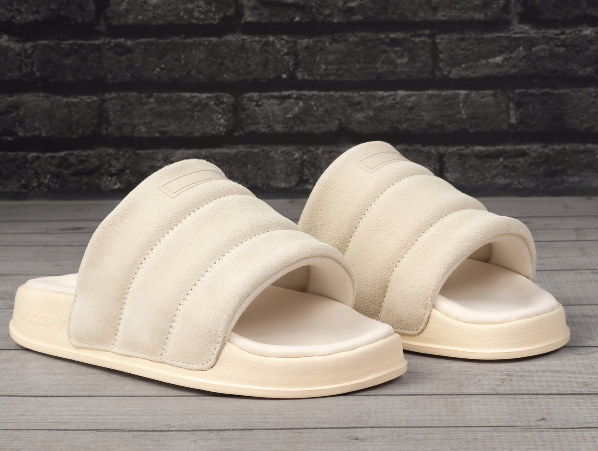 Adidas klapki kapcie damskie ADILETTE ESSENTIAL W SKÓRA rozmiar 39