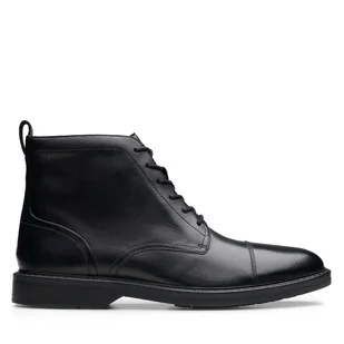 Kozaki Clarks Aldwin Cap 26179732 Czarny - Buty zimowe męskie - miniaturka - grafika 1