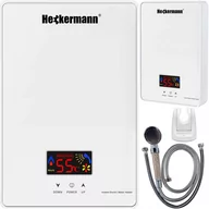 Podgrzewacze wody - Heckermann Przepływowy Podgrzewacz Wody Sl-X1-60 Biały + Akcesoria - miniaturka - grafika 1