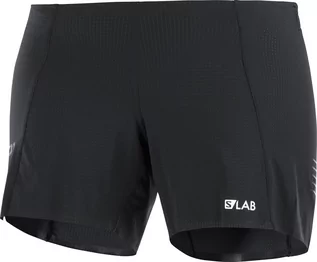 Spodnie sportowe damskie - Salomon Spodenki S-LAB Short W Black C12842 - grafika 1