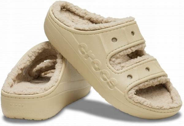 Damskie Ocieplane Klapki Crocs Baya Cozzy 210073 Sandal 42-43