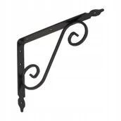 Zawiasy, okucia i inne akcesoria - Domax Woz 240 Wspornik Ornament Czarny - miniaturka - grafika 1