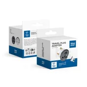 Ładowarki samochodowe - Blue Star BLUE STAR adapter podróżny GO TO UK (Type G) 13A biały - miniaturka - grafika 1