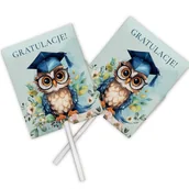 Gumy do żucia, lizaki, dropsy - LIZAKI dla uczniów na koniec roku ZAKOŃCZENIE ROKU PASOWANIE SZKOŁA upominek słodycze - miniaturka - grafika 1