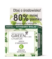 Kremy do twarzy - Flos-Lek GREEN for Skin odżywczy krem do twarzy z groszkiem na noc REFILL 50ml - miniaturka - grafika 1