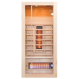 Sauna na podczerwień jednoosobowa 90X90X190CM MO-EA1R Infrared Mazur - Sauny - miniaturka - grafika 1