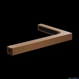 Radaway Modo SL Brushed Copper Pnj parawan nawannowy 70cm prawy szczotkowana miedź 10316070-93-01R - Akcesoria do armatury i ceramiki - miniaturka - grafika 4
