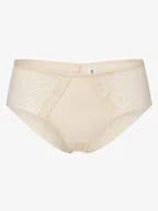 Majtki damskie - Passionata - Majtki damskie typu hipster Thelma, beżowy|biały - miniaturka - grafika 1