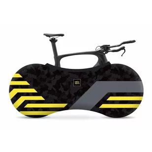 Pokrowiec na rower koła model Sport Yellow-Lines - Akcesoria rowerowe - miniaturka - grafika 1